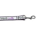 Mirage Pet Products Wickedly Cute Nylon Dog Leash0.38 in. x 6 ft. 125-214 3806